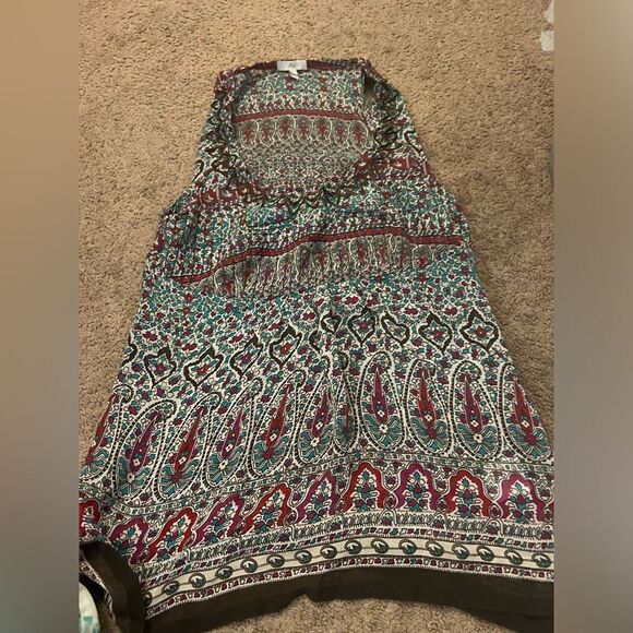 Joie small colorful silk tank top - Picture 1 of 10